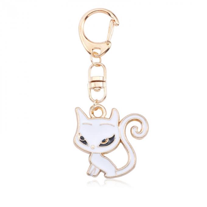 Acessórios chaves por atacado Keyhains de cristal de Diamond Crystal Mermaids Watermelons Moon Car Ring Metal Pendant Women Bag para presentes